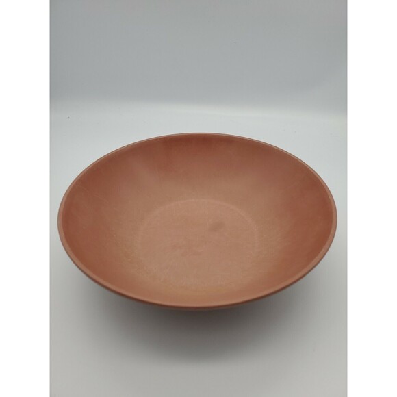 Melmac Eagle Logo Brown Serving Bowl #2 8.5" Diameter Plastic Dish - Picture 11 of 12